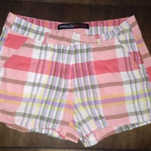 ☀️Freestyle Revolution Madras Plaid Shorts☀️